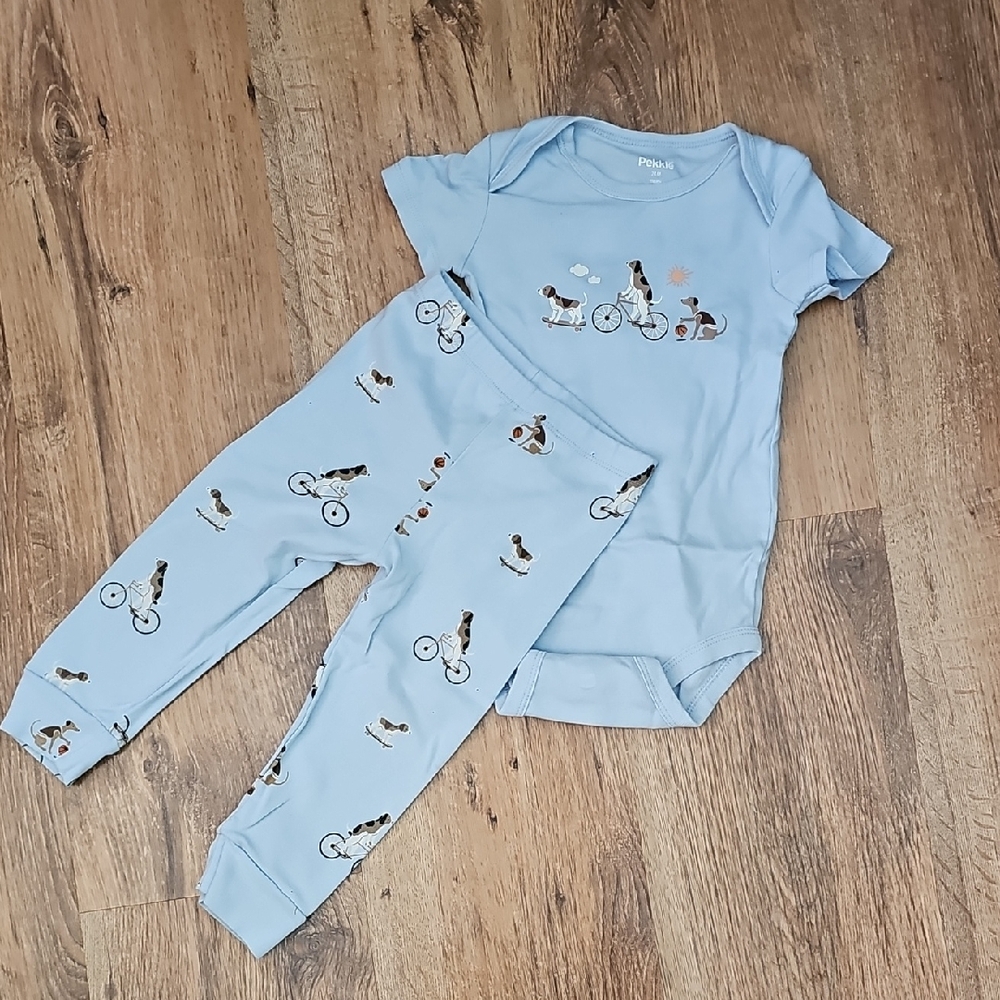 Pippa & Julie Blue Kids Matching Set
